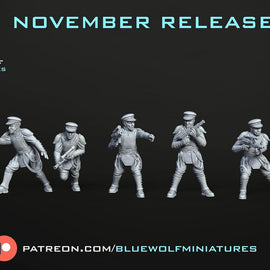 Palace Guards x 7 - Star Wars Legion Compatible - Blue Wolf Miniatures