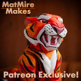 Articulated Roaring Tiger - MatMire Makes - Minecraft