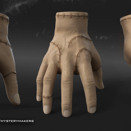 The Thing Hand from Wednesday Addams Family 3D Printed - Screen Accurate  - Mysterymakers