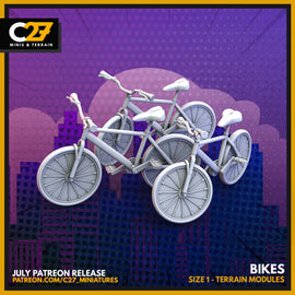 C27 Bikes x3 - Marvel Crisis Protocol - 3D Printed Miniature