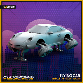 C27 Flying Car - Marvel Crisis Protocol - 3D Printed Miniature