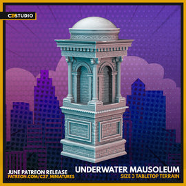 C27 Underwater Mausoleum  - Marvel Crisis Protocol - 3D Printed Miniature