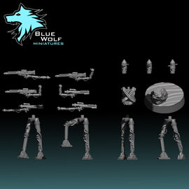 JC11 Poseable - Star Wars Legion Compatible - Blue Wolf Miniatures