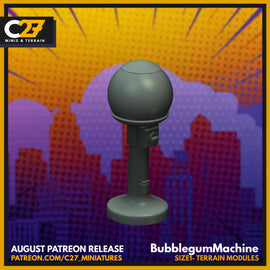 Bubble Gum Machine - Marvel Crisis Protocol - 3D Printed Miniature