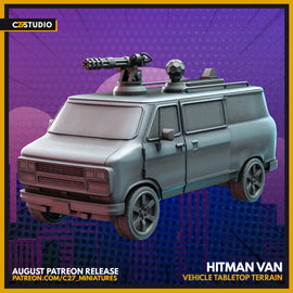 C27 Hitman Van - Marvel Crisis Protocol - 3D Printed Miniature