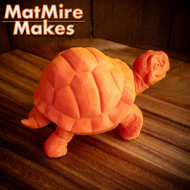Tortoise - Articulated - Fidget Toy - Flexible - MatMire Makes