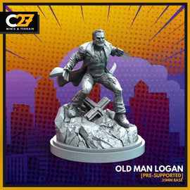 Old Man Logan - Marvel Crisis Protocol - 3D Printed Miniature