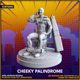 C27 Cheeky Palindrome - Marvel Crisis Protocol Proxy - 3D Printed Miniature