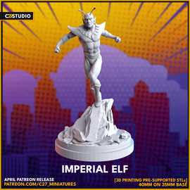 C27 Imperial Elf - Marvel Crisis Protocol Proxy - 3D Printed Miniature