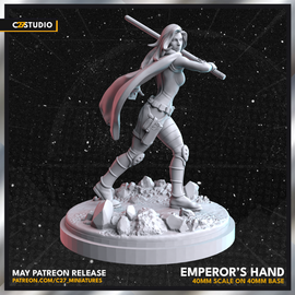 C27 Emperors Hand - Shatterpoint - 3D Printed Miniature