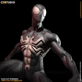 C27 Monochrome Spider - Marvel Crisis Protocol Proxy - 3D Printed Miniature