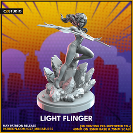 C27 Light Finger - Marvel Crisis Protocol Proxy - 3D Printed Miniature