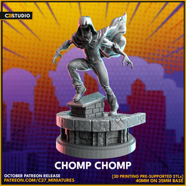 C27 Chomp Chomp - Marvel Crisis Protocol Proxy - 3D Printed Miniature