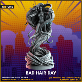 C27 Bad Hair Day - Marvel Crisis Protocol Proxy - 3D Printed Miniature