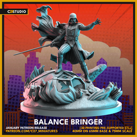 C27 Balance Bringer - Shatterpoint - 3D Printed Miniature