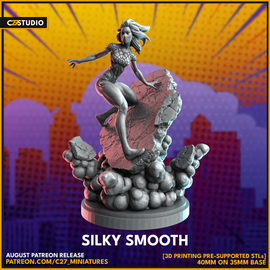 C27 Silky Smooth - Marvel Crisis Protocol Proxy - 3D Printed Miniature