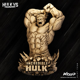 Hulk Fan Art Bust - Wicked Patreon