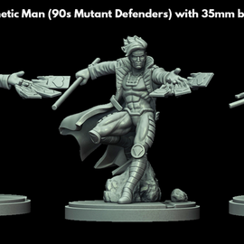 Kinetic Man - Marvel Crisis Protocol - 3D Printed Miniature