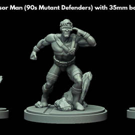 Visor Man - Marvel Crisis Protocol - 3D Printed Miniature