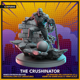 C27 The Crushinator - Marvel Crisis Protocol Proxy - 3D Printed Miniature