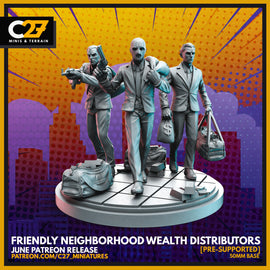 Friendly Neighbourhood Wealth Distributors - Marvel Crisis Protocol - 3D Printed Miniature