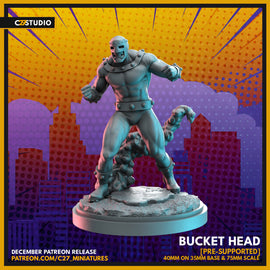 C27 Bucket Head - Marvel Crisis Protocol Proxy - 3D Printed Miniature