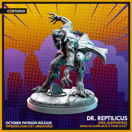 C27 Reptilicus - Marvel Crisis Protocol Proxy - 3D Printed Miniature