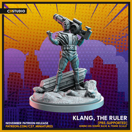 C27 Klang the Ruler - Marvel Crisis Protocol Proxy - 3D Printed Miniature