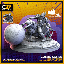 Cosmic Castle - Marvel Crisis Protocol Proxy - 3D Printed Miniature