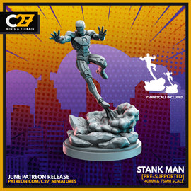 Stank Man - Marvel Crisis Protocol Proxy - 3D Printed Miniature