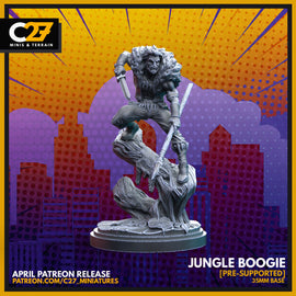 Jungle Boogie - Marvel Crisis Protocol - 3D Printed Miniature