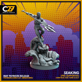 SeaKing - Marvel Crisis Protocol Proxy - 3D Printed Miniature