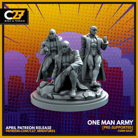 One Man Army - Marvel Crisis Protocol - 3D Printed Miniature