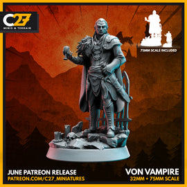 C27 Vampire - Marvel Crisis Protocol Proxy - 3D Printed Miniature