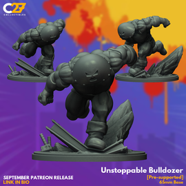 Bulldozer - Marvel Crisis Protocol - 3D Printed Miniature