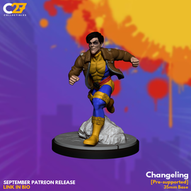 Changeling - Marvel Crisis Protocol - 3D Printed Miniature