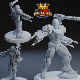 Mechanical War - MCP - Superhero - Legion Miniatures