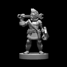 Male Gnome Battle Smith Artificer - 3DreamDesignsUK