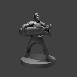 Human Cannoneer Artificer - 3DreamDesignsUK