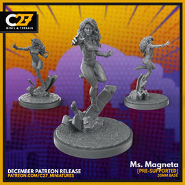 Ms Magneta - Marvel Crisis Protocol - 3D Printed Miniature
