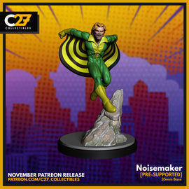 Noisemaker - Marvel Crisis Protocol - 3D Printed Miniature