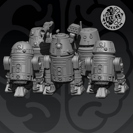 R-Series Automatons - Star Wars Legion - Galactic - Sci-fi