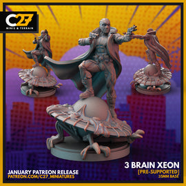 3BrainXeon - Marvel Crisis Protocol - 3D Printed Miniature