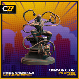 Crimson Clone - Marvel Crisis Protocol - 3D Printed Miniature