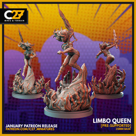 Limbo Queen - Marvel Crisis Protocol - 3D Printed Miniature