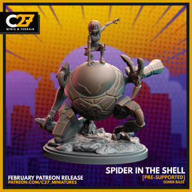 Spider in the Shell - Marvel Crisis Protocol - 3D Printed Miniature