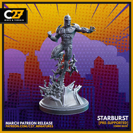 Starburst - Marvel Crisis Protocol - 3D Printed Miniature - C27