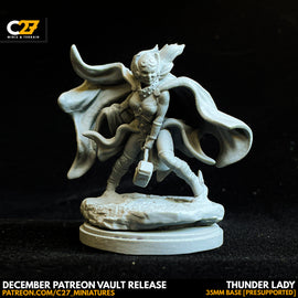 Thunder Lady - Marvel Crisis Protocol - 3D Printed Miniature