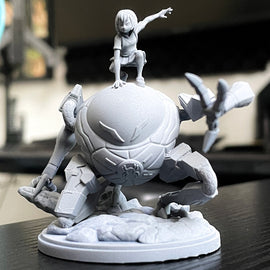 Spider in the Shell - Marvel Crisis Protocol - 3D Printed Miniature