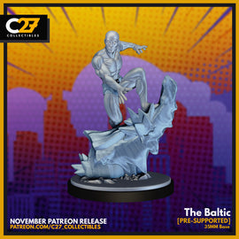 The Baltic - Marvel Crisis Protocol - 3D Printed Miniature